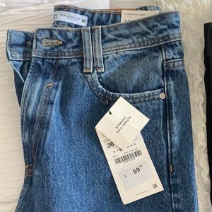 Zara straight leg jeans